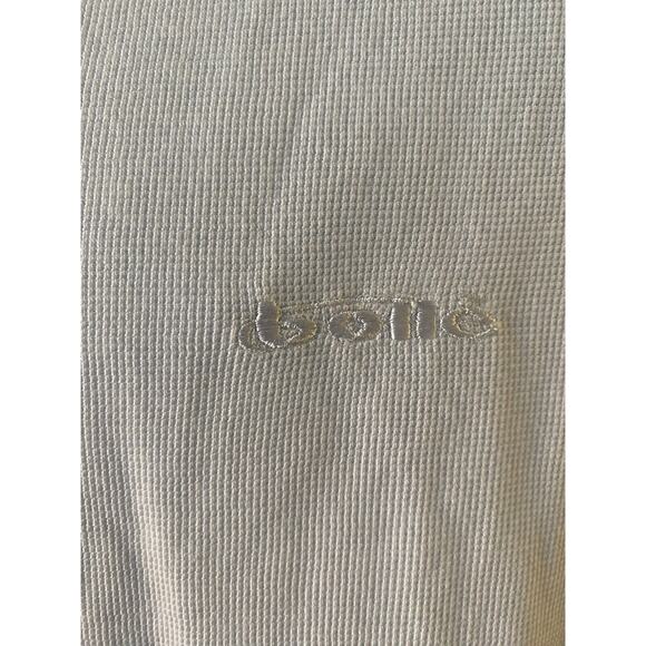 Bolle Men's Short Sleeve Performance Polo White Large NWT Chest 50" orig $48 - Picture 3 of 7